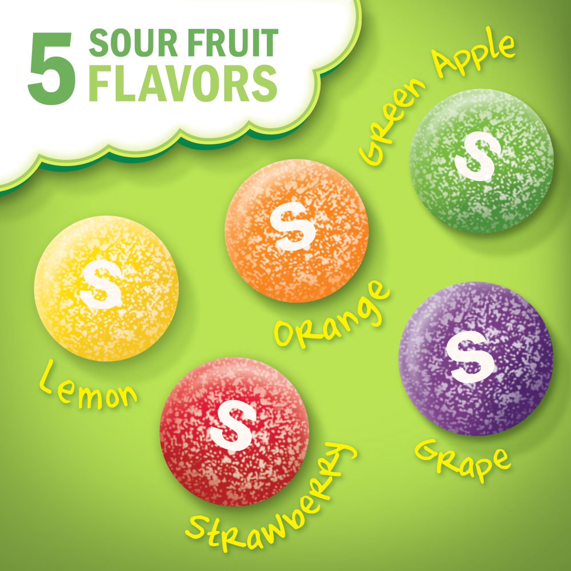 SKITTLES Sour Chewy Candy – 1.8 oz Full Size Packs (24 Count Bulk Box)