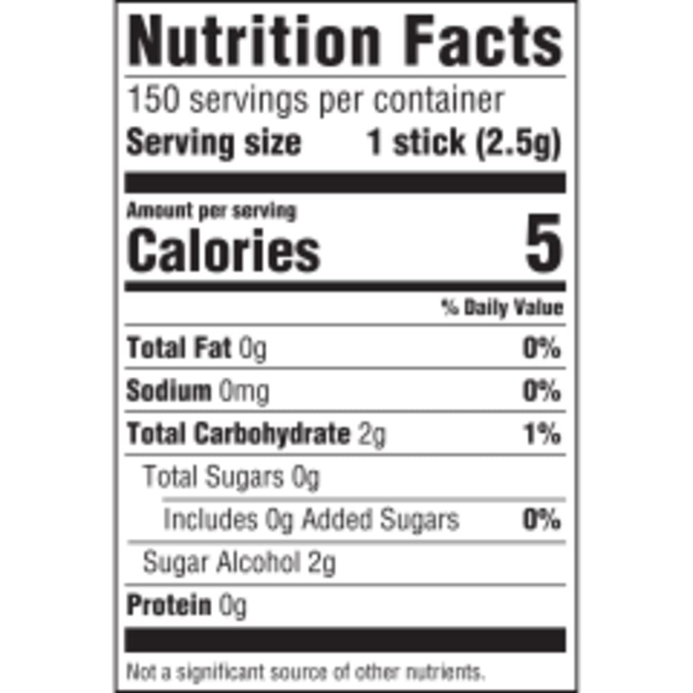 EXTRA Polar Ice Sugar Free Chewing Gum – 15 Stick Packs (Pack of 10)