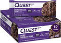 Quest Double Chocolate Chunk Protein Bars – High Protein, Low Carb Bars (12 Count)