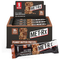MET-Rx Big 100 Peanut Butter Pretzel – High Protein Bars (9 Bars)