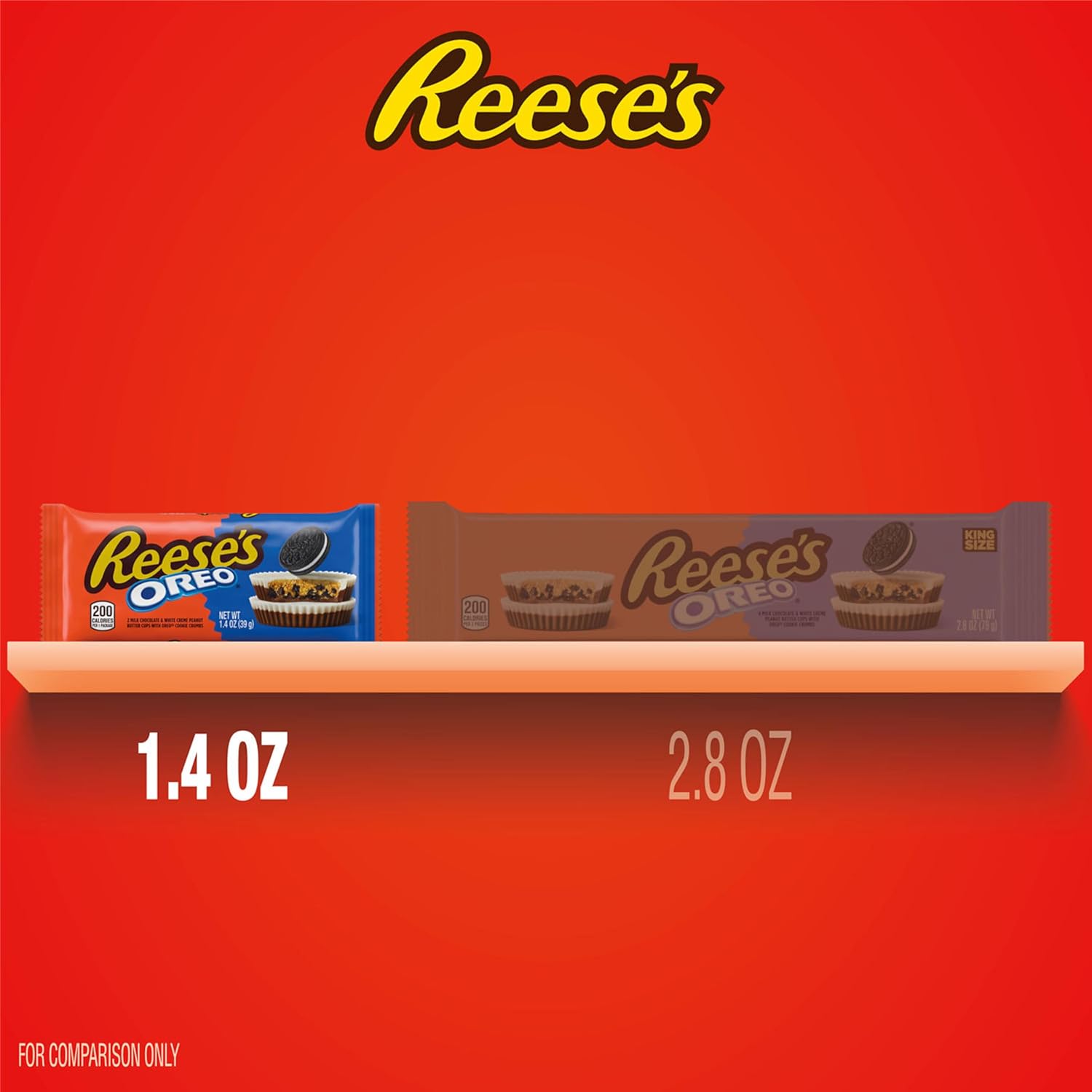 Reese’s Peanut Butter Cups - Oreo Edition -  Milk Chocolate & White Creme (24 Count)