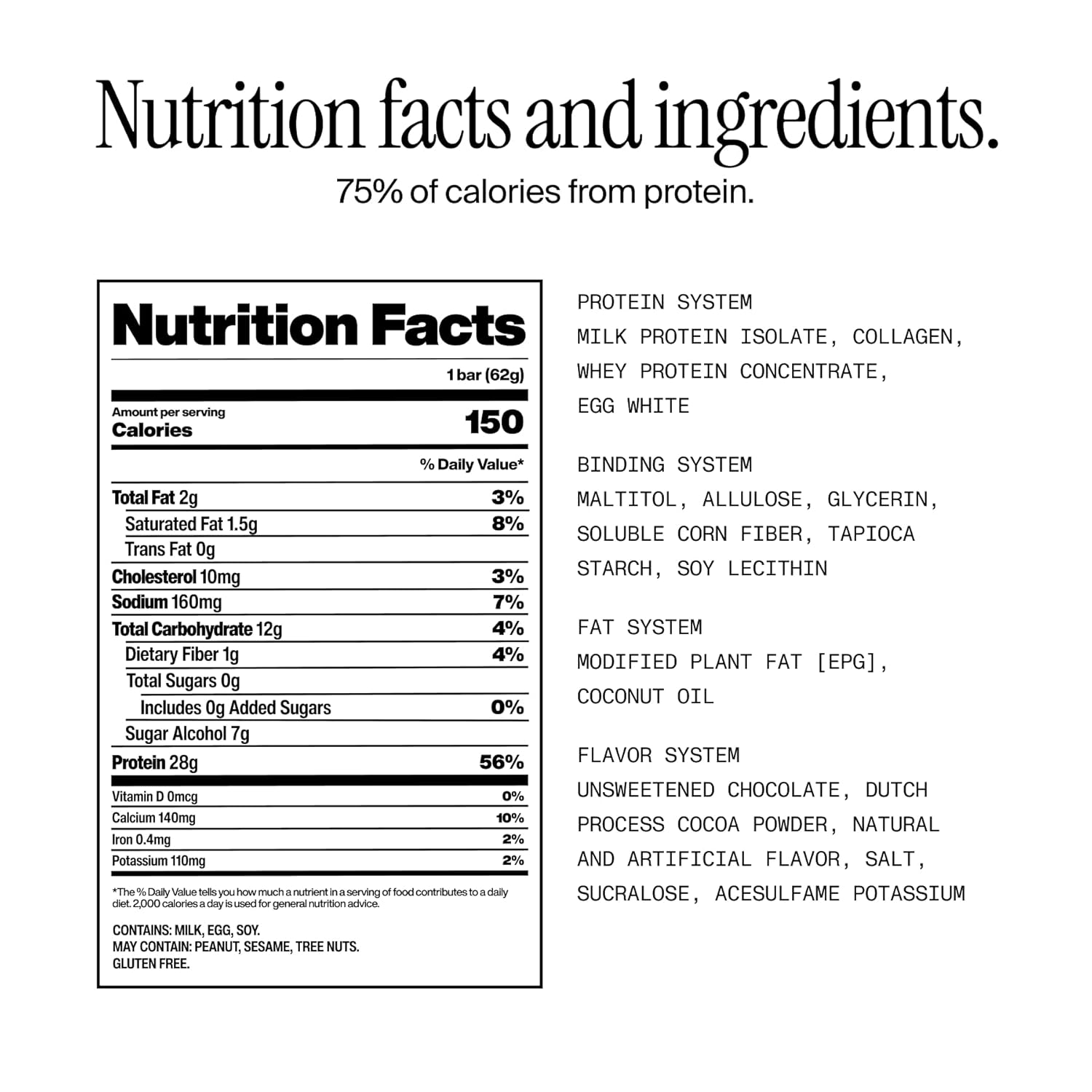 David Protein Bar - 28g Protein - Chocolate Chip Cookie Dough (12 Bars)