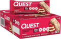 Quest Nutrition White Chocolate Raspberry Protein Bars – High Protein, Low Carb Bars (12 Count)