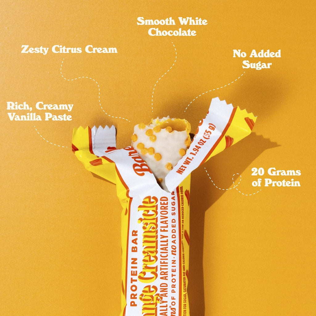 Barebells Protein Bars – Orange Creamsicle - 20g Protein (12 Bars)